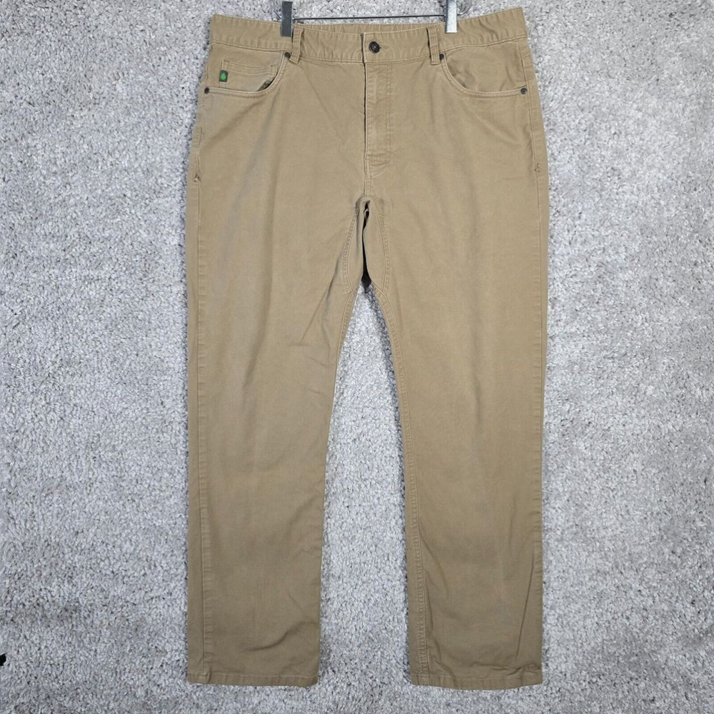 Stio Pants Mens 38 x 30 Brown Rivet Canvas Pants Casual Hiking Stretch